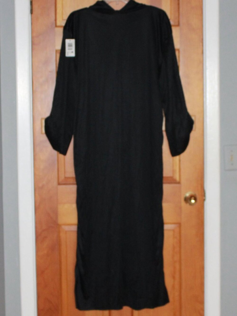Vintage KMart Unisex Semi-Sheer Hooded Robe Costume